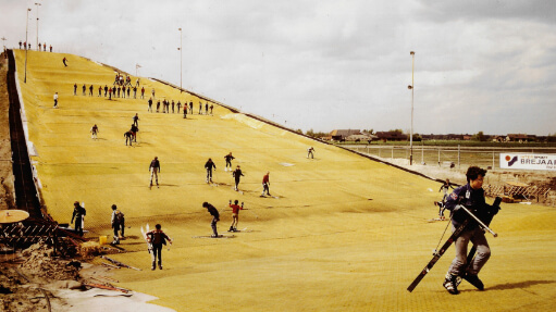 1982 - Opening borstelbaan