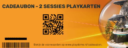 cadeaubon Playdôme Roosendaal