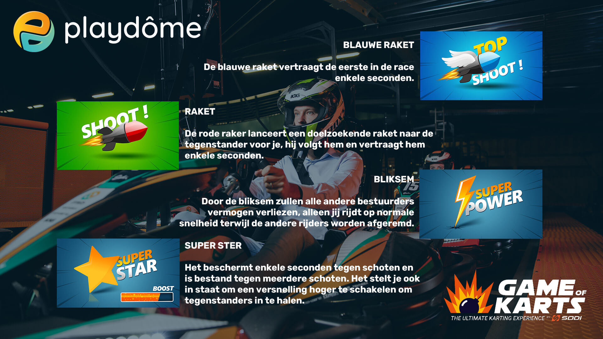 Game of Karts - power-ups