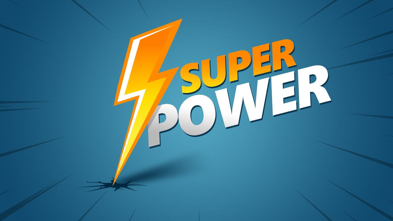 Power-up bliksem