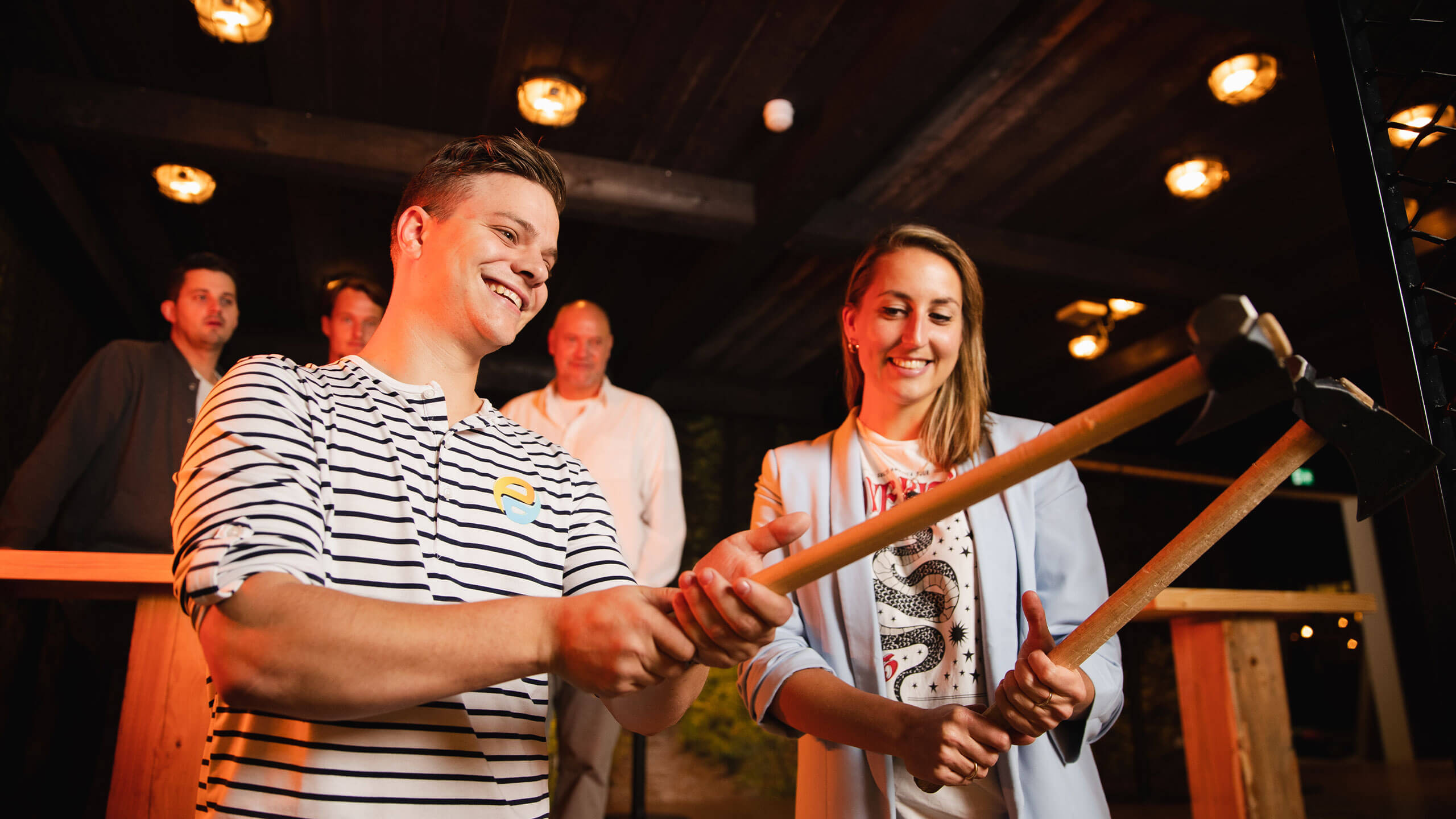 Teambuilding voor grote groepen in Roosendaal